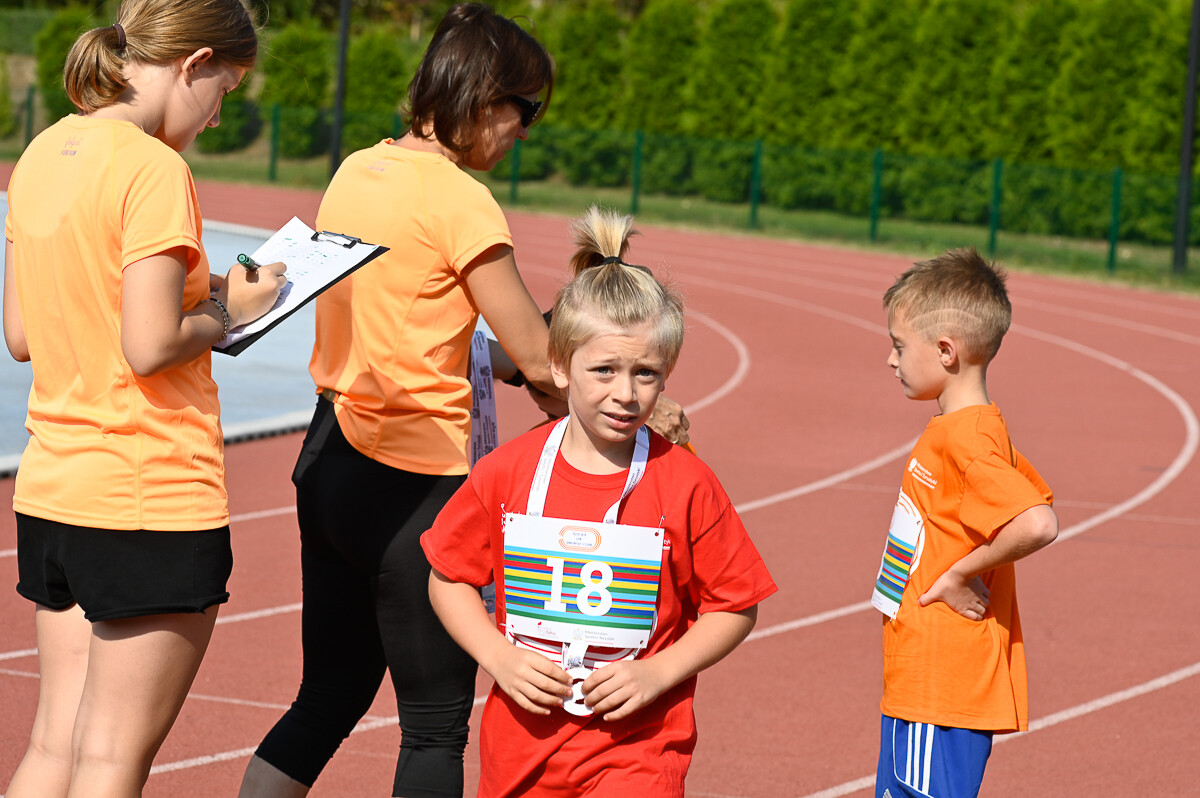 Dziecięca Liga Lekkoatletyczna - I tura. / fot. Magdalena Ruda