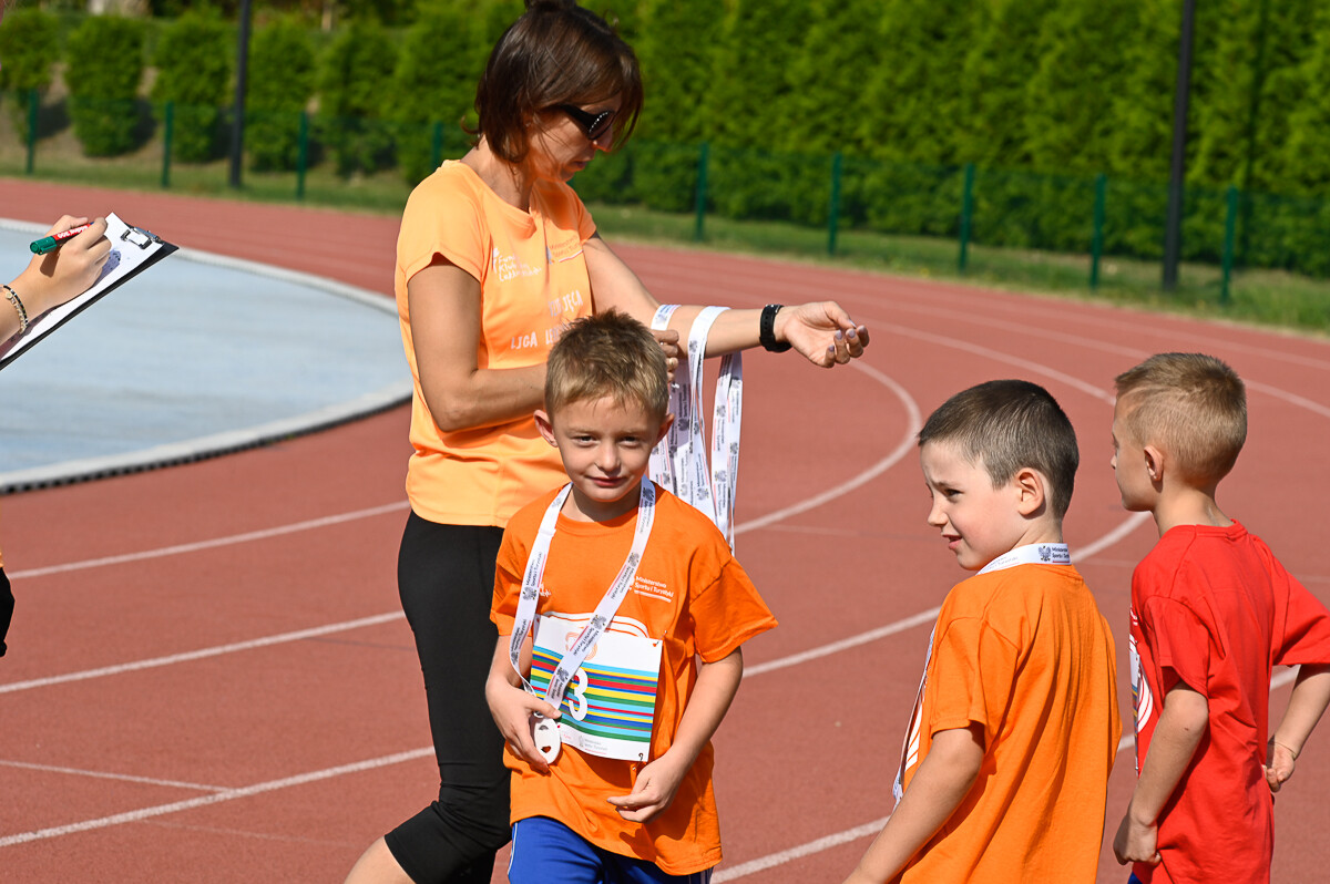 Dziecięca Liga Lekkoatletyczna - I tura. / fot. Magdalena Ruda