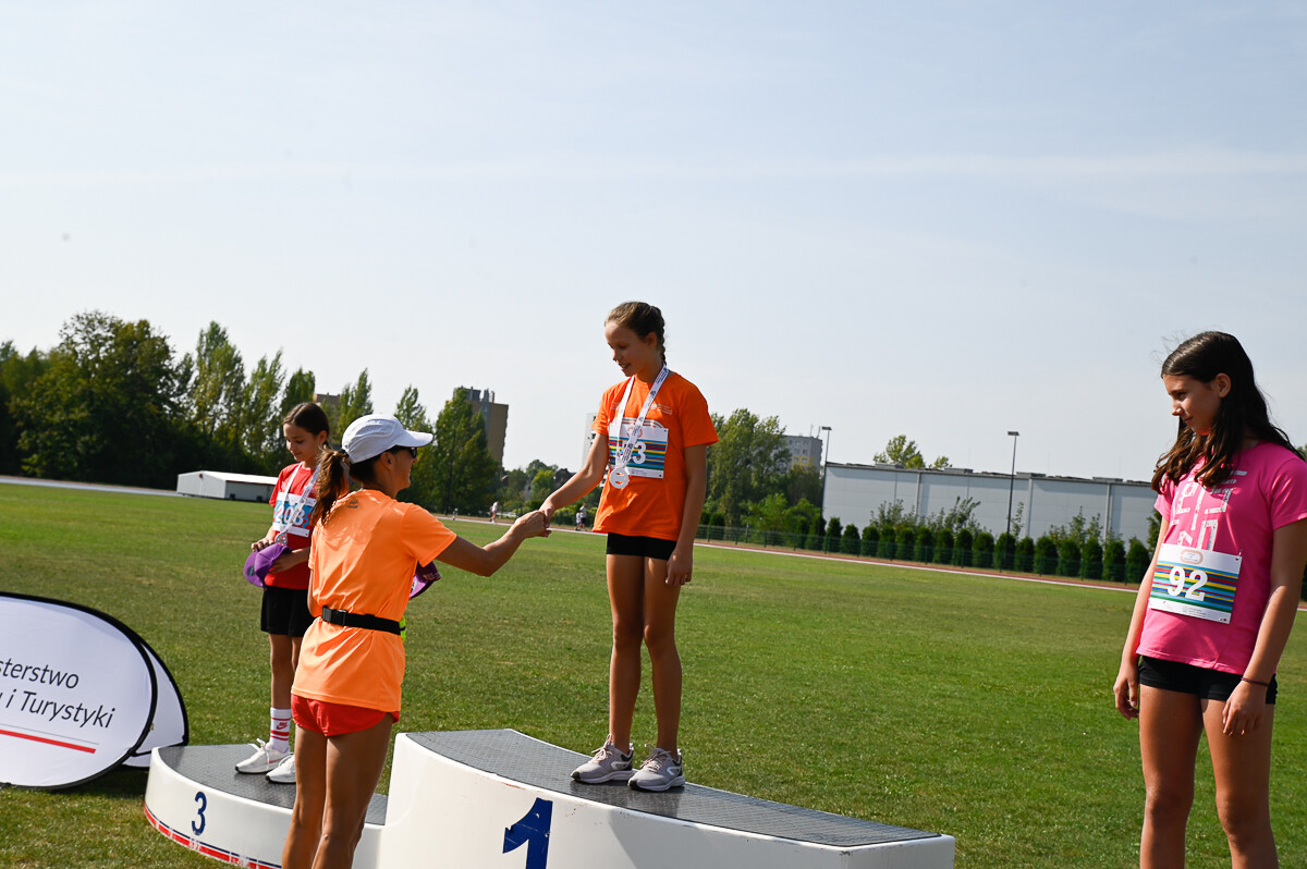 Dziecięca Liga Lekkoatletyczna - I tura. / fot. Magdalena Ruda