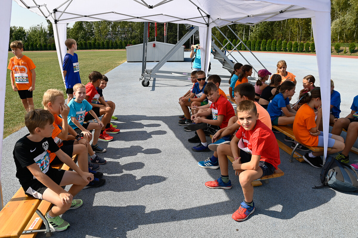 Dziecięca Liga Lekkoatletyczna - I tura. / fot. Magdalena Ruda
