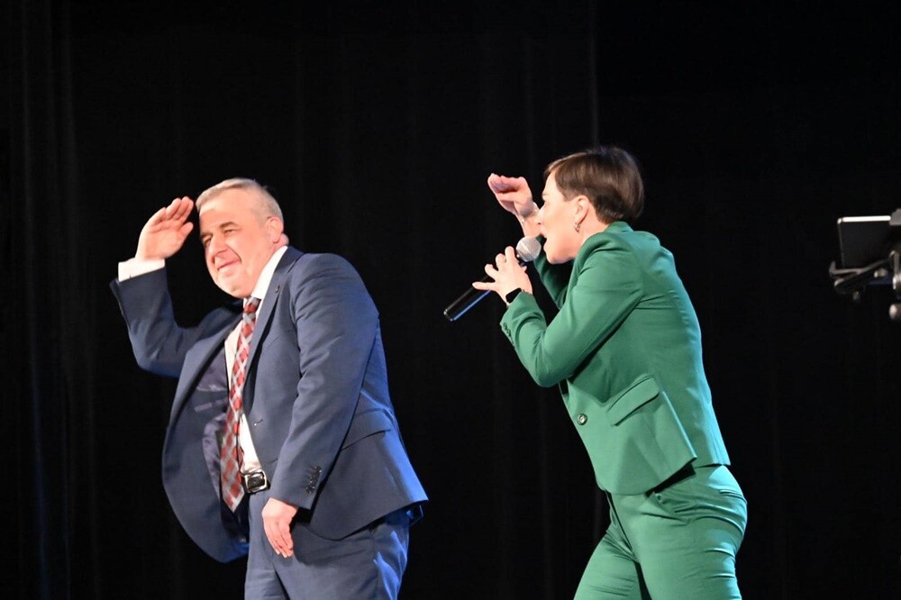 W sobotę, 20 stycznia w Domu Kultury w Bielszowicach muzycznie świętowano Dzień Babci i Dziadka. / fot. UM Ruda Śląska