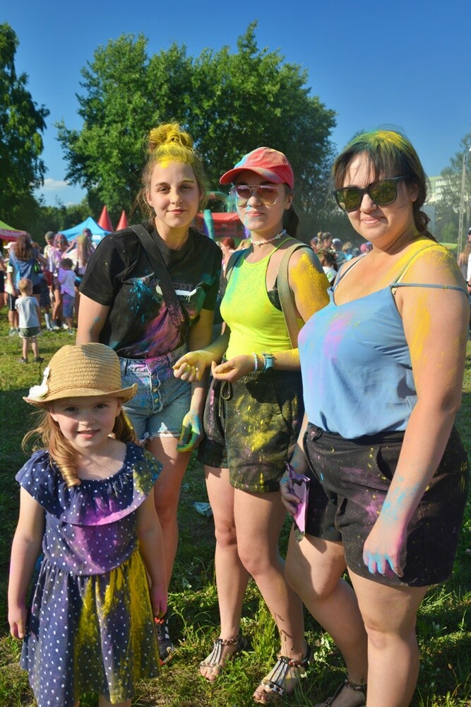 9 lipca w Rudzie Śląskiej odbył się Dzień Kolorów - Holi Day. / fot. Jacek Knapik