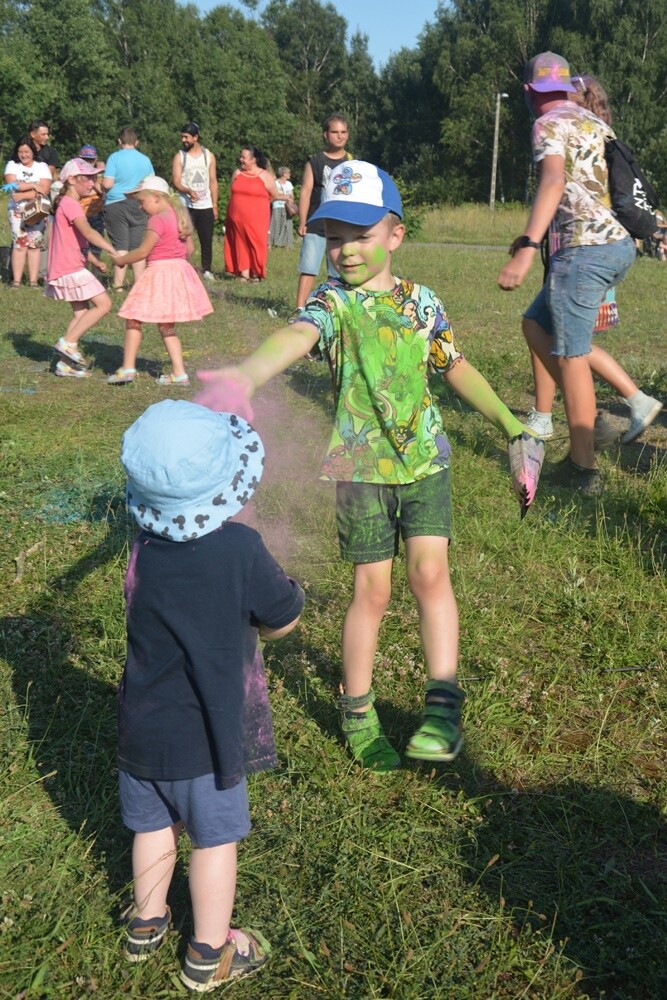 9 lipca w Rudzie Śląskiej odbył się Dzień Kolorów - Holi Day. / fot. Jacek Knapik