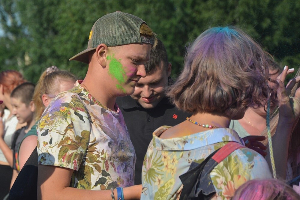 9 lipca w Rudzie Śląskiej odbył się Dzień Kolorów - Holi Day. / fot. Jacek Knapik