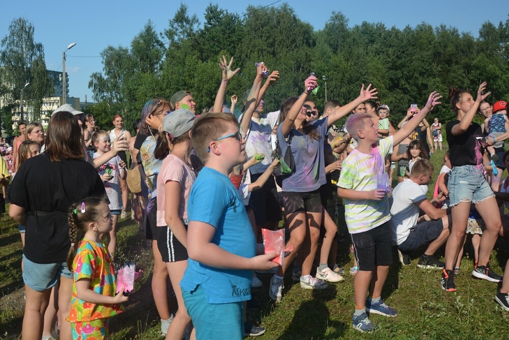 9 lipca w Rudzie Śląskiej odbył się Dzień Kolorów - Holi Day. / fot. Jacek Knapik