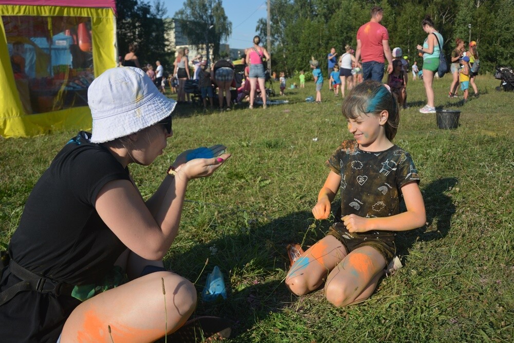9 lipca w Rudzie Śląskiej odbył się Dzień Kolorów - Holi Day. / fot. Jacek Knapik