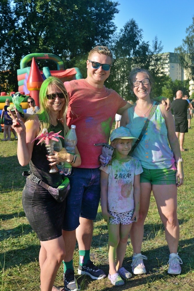 9 lipca w Rudzie Śląskiej odbył się Dzień Kolorów - Holi Day. / fot. Jacek Knapik