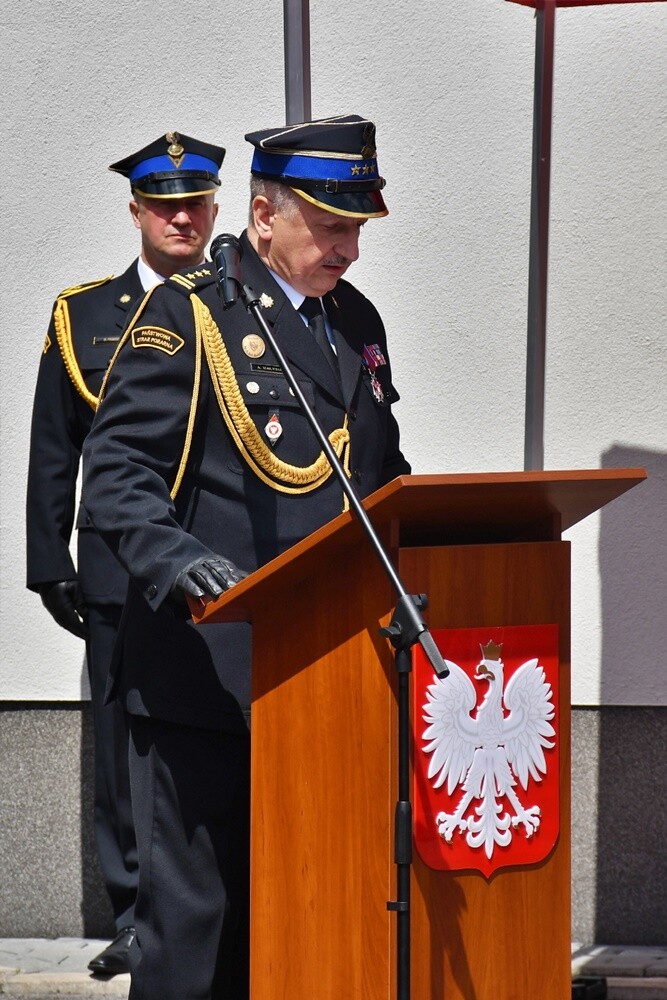 W środę, 10 maja przed siedzibą Komendy Miejskiej Państwowej Straży Pożarnej w Rudzie Śląskiej odbyły się uroczyste Obchody Dnia Strażaka. 

fot. Jacek Knapik