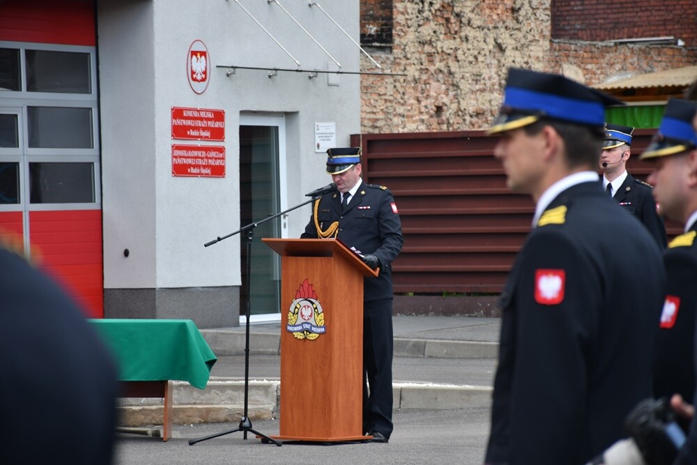 W środę, 10 maja przed siedzibą Komendy Miejskiej Państwowej Straży Pożarnej w Rudzie Śląskiej odbyły się uroczyste Obchody Dnia Strażaka. 

fot. Jacek Knapik
