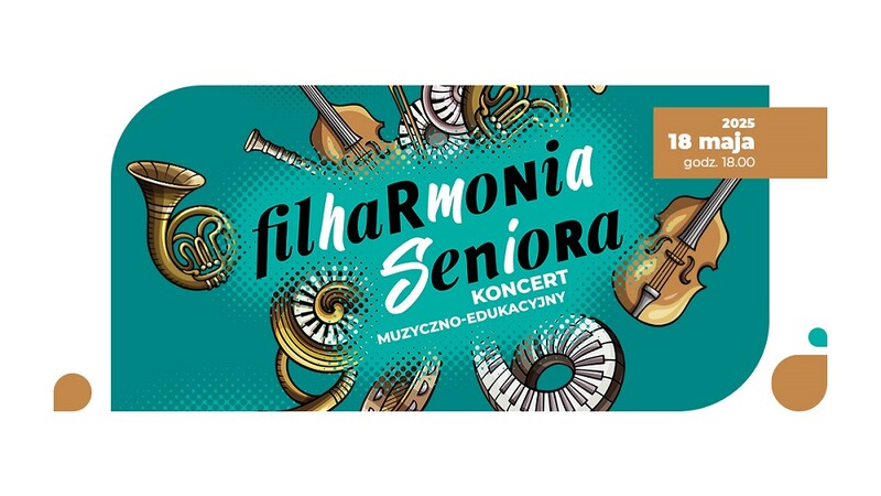 Filharmonia Seniora - odkryj tajemnice harfy! Przed nami koncert muzyczno-edukacyjny