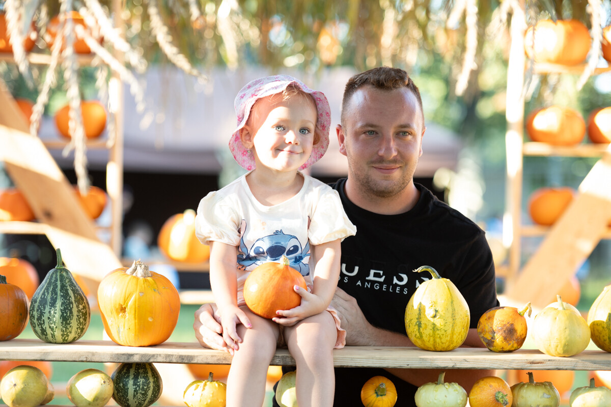 W mieście pojawiła się kolorowa farma dyniowa! / fot. Marek Faber