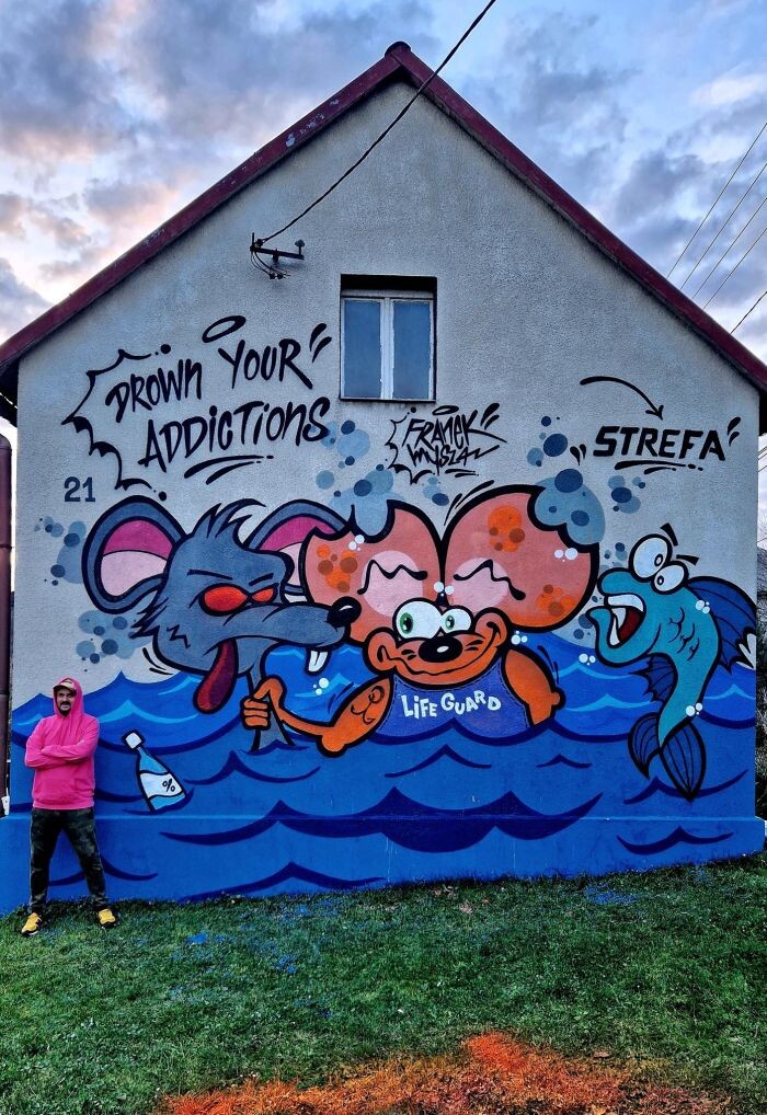 Prace Franka Myszy/fot. FB Franek Mysza