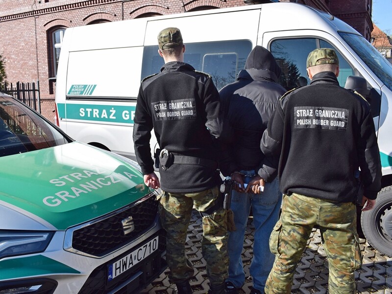 Funkcjonariusze Straży Granicznej w Rudzie Śląskiej zatrzymali obywatela Nigerii