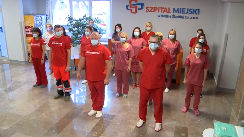 #GaszynChallenge. Pracownicy Szpitala Miejskiego w Goduli "pompowali" dla Bartusia!