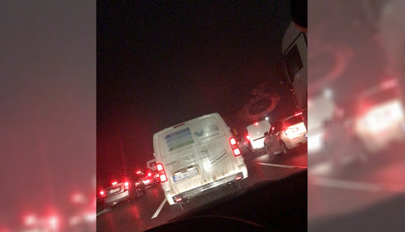 Gigantyczne utrudnienia na autostradzie A4. Zderzyły się trzy pojazdy!