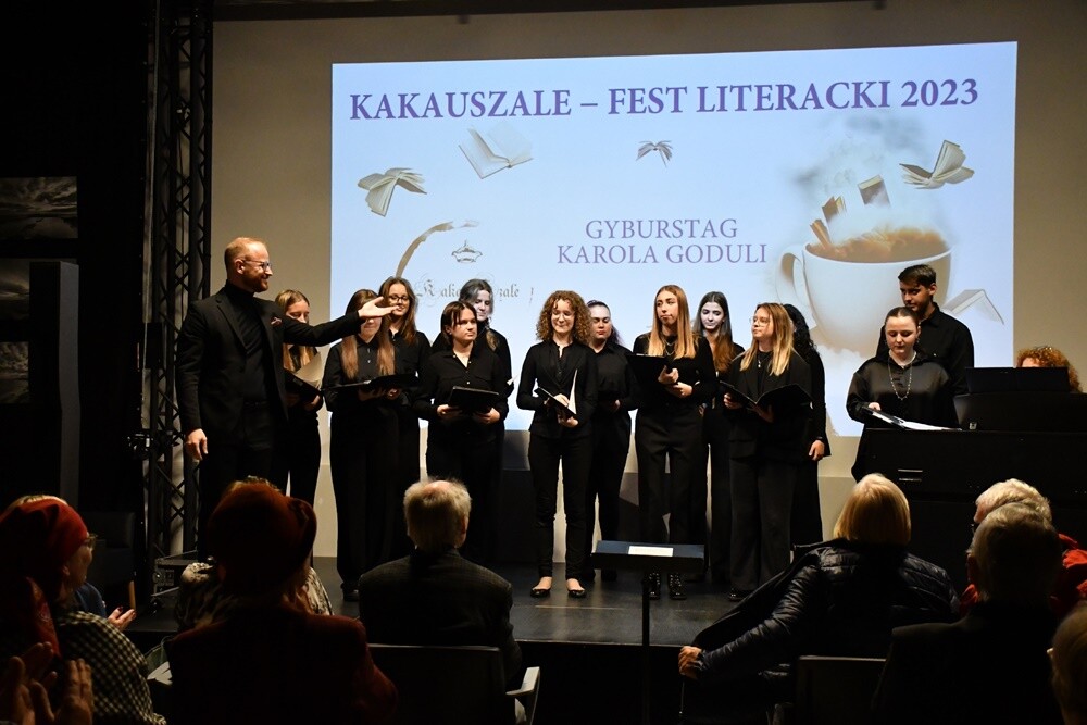 Gyburstag Karola Goduli - ostatnie wydarzenie w ramach Festu Literackiego "Kakauszale". fot. Jacek Knapik