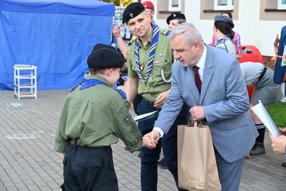 Rudzcy harcerze w gotowości! Za nami „Harcerski start”/fot. UM Ruda Śląska