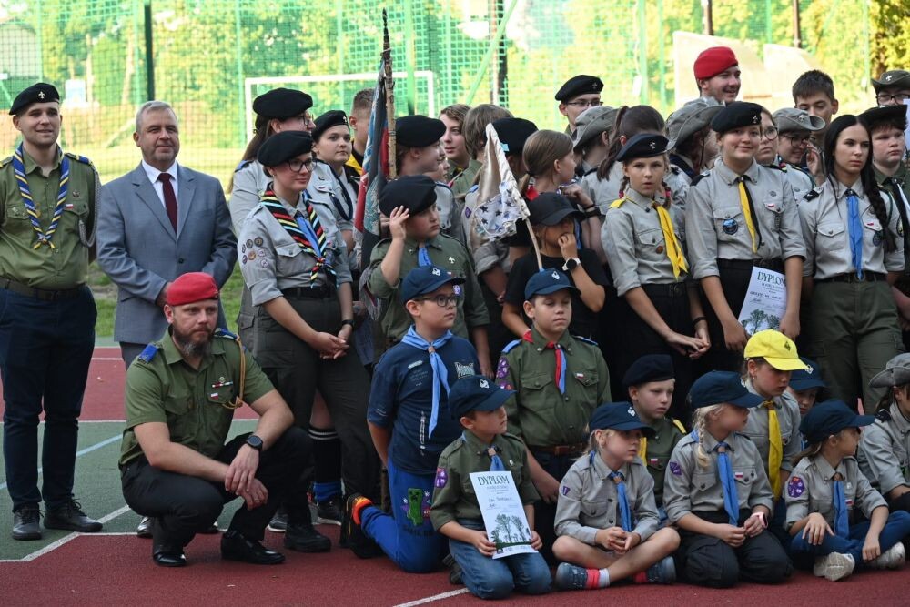 Rudzcy harcerze w gotowości! Za nami „Harcerski start”/fot. UM Ruda Śląska