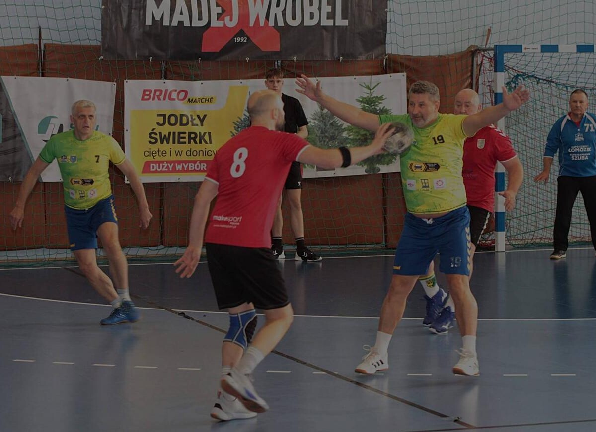 I Rudzki Handballowy Turniej Oldboys w hali Zgody w Bielszowicach / fot. Michał Pierończyk