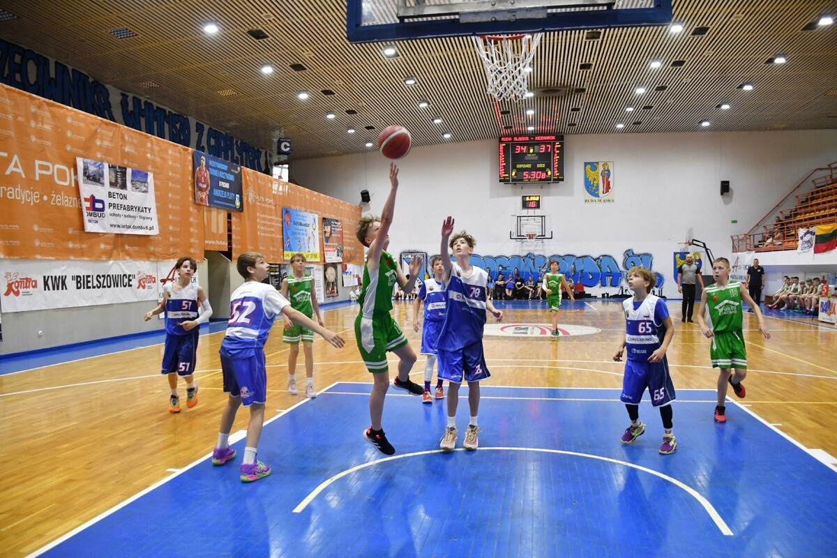 II Międzynarodowy Turniej Koszykówki U13M im. Andrzeja Pluty. / fot. Jacek Knapik