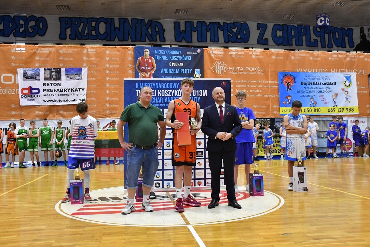 II Międzynarodowy Turniej Koszykówki U13M im. Andrzeja Pluty. / fot. Jacek Knapik