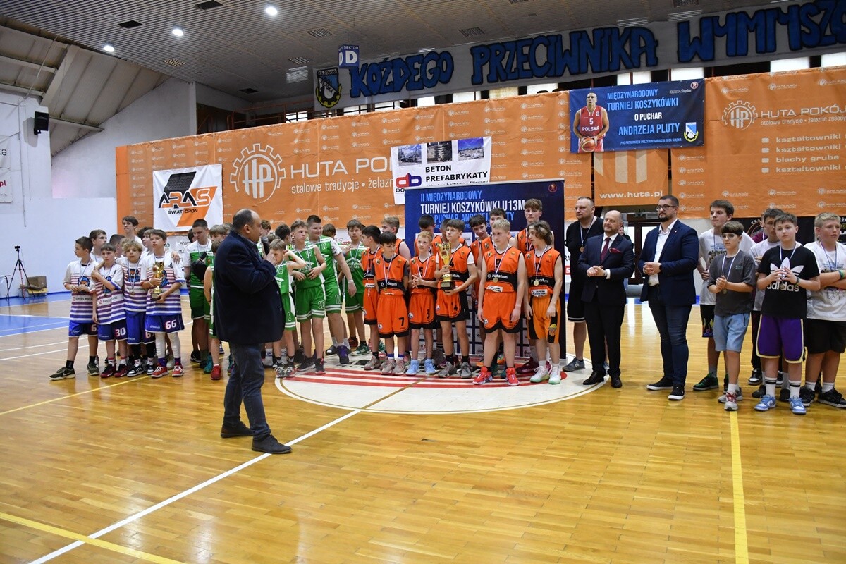II Międzynarodowy Turniej Koszykówki U13M im. Andrzeja Pluty. / fot. Jacek Knapik