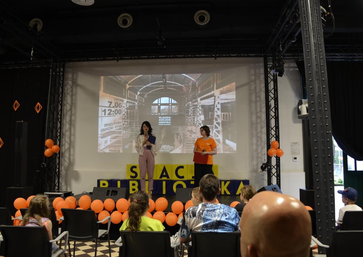 Stacja Biblioteka w Rudzie Śląskiej świętowała INDUSTRIADĘ 2025 / fot. MBP