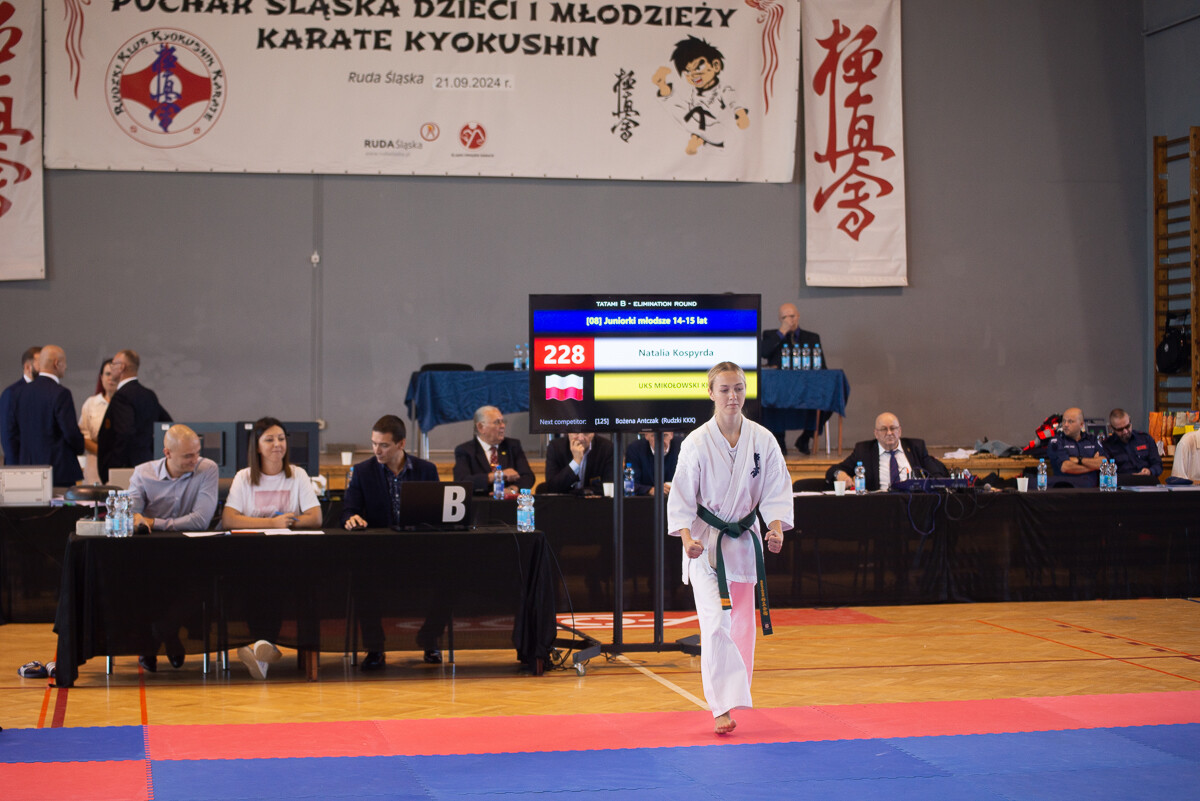 Za nami IX Puchar Śląska Dzieci i Młodzieży Karate Kyokushin / fot. Natalia Salwiczek