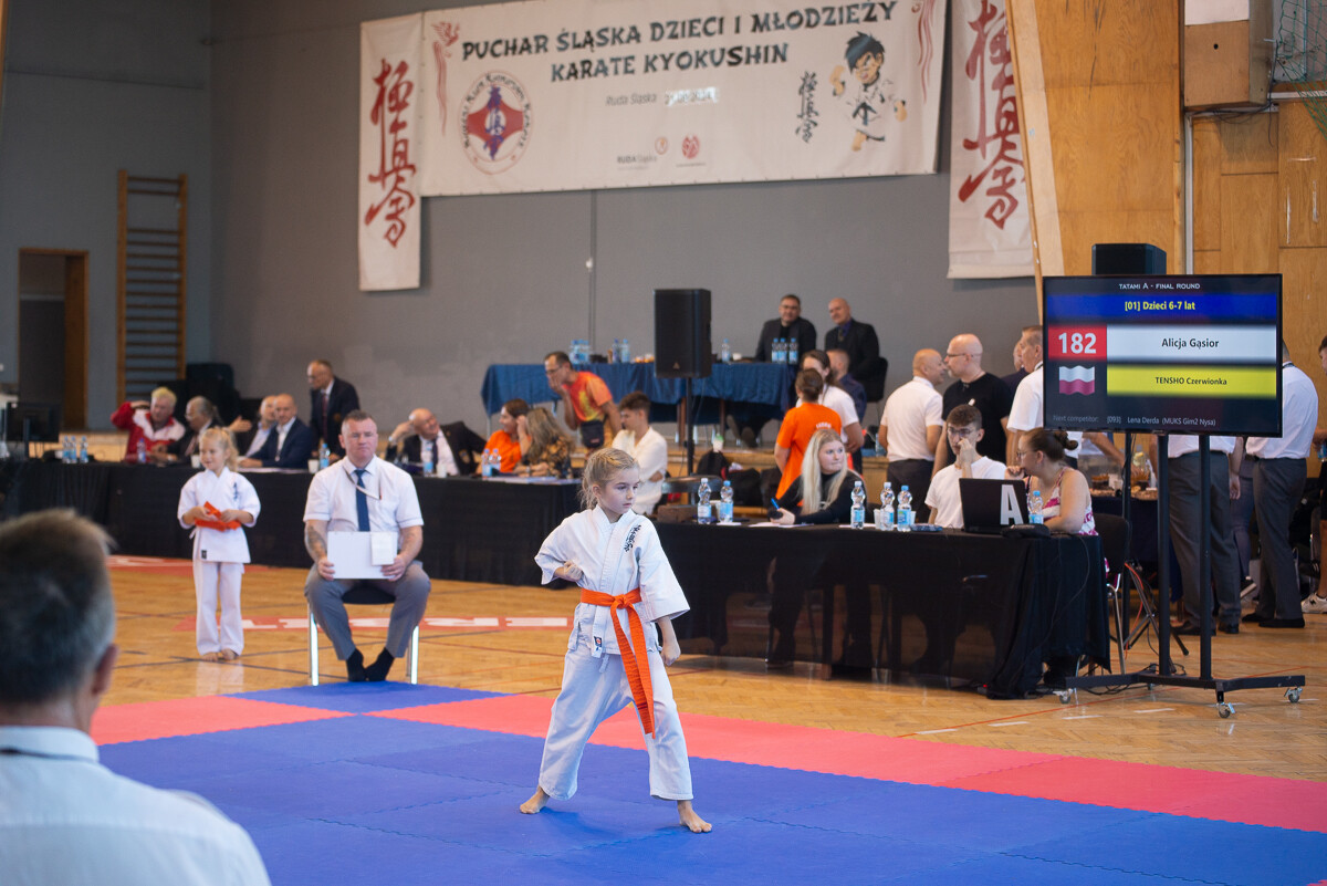 Za nami IX Puchar Śląska Dzieci i Młodzieży Karate Kyokushin / fot. Natalia Salwiczek