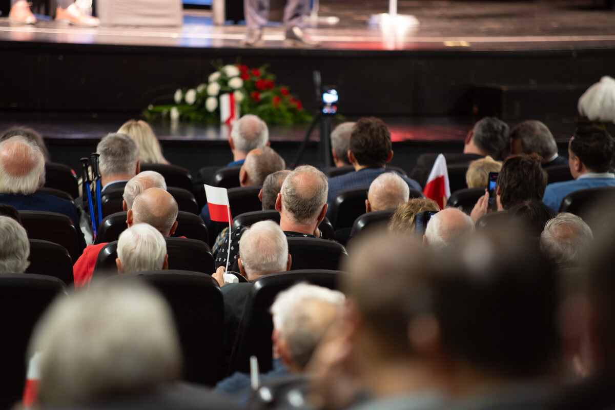 Jacek Sasin i Przemysław Czarnek w Rudzie Śląskiej.