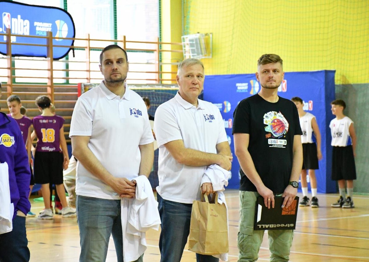 Wczoraj, 20 stycznia w sali gimnastycznej Szkoły Podstawowej nr 14 w Rudzie Śląskiej odbyła się druga edycja Jr. NBA Projekt Basket League / fot. Jacek Knapik