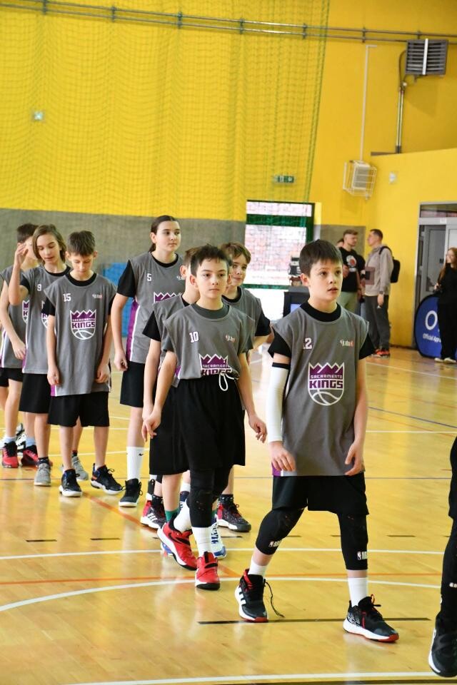 Wczoraj, 20 stycznia w sali gimnastycznej Szkoły Podstawowej nr 14 w Rudzie Śląskiej odbyła się druga edycja Jr. NBA Projekt Basket League / fot. Jacek Knapik