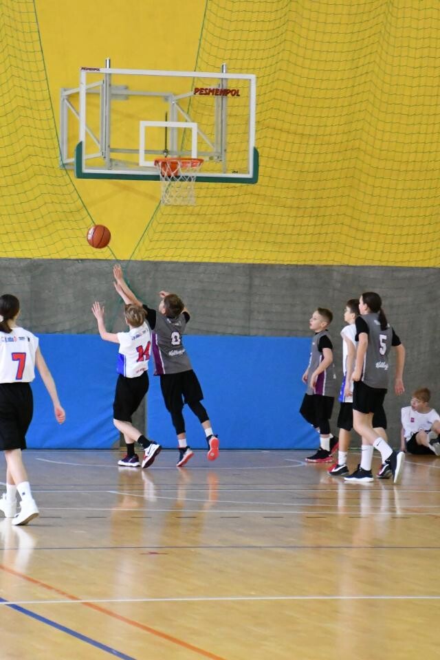 Wczoraj, 20 stycznia w sali gimnastycznej Szkoły Podstawowej nr 14 w Rudzie Śląskiej odbyła się druga edycja Jr. NBA Projekt Basket League / fot. Jacek Knapik