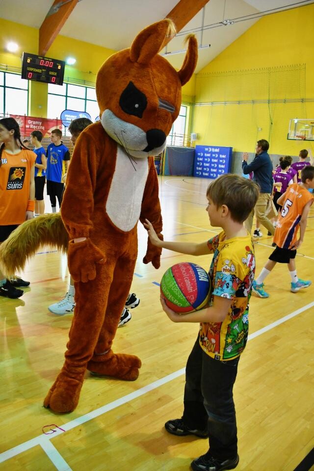 Wczoraj, 20 stycznia w sali gimnastycznej Szkoły Podstawowej nr 14 w Rudzie Śląskiej odbyła się druga edycja Jr. NBA Projekt Basket League / fot. Jacek Knapik