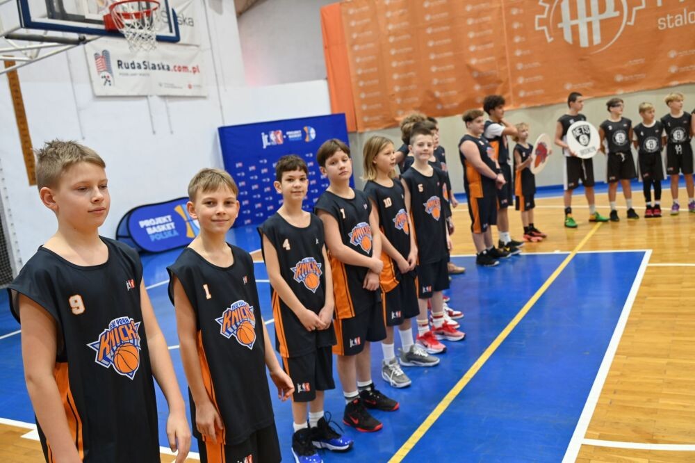 Jr. NBA Projekt Basket Polska znów w Rudzie Śląskiej/fot. FB Michał Pierończyk