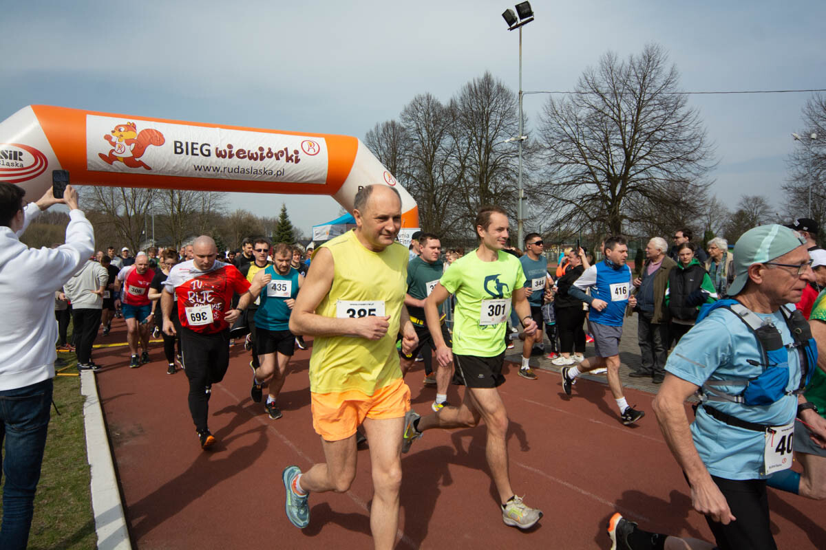 Za nami jubileuszowy "Bieg Wiewiórki" w Rudzie Śląskiej / fot. Krzysztof Faber