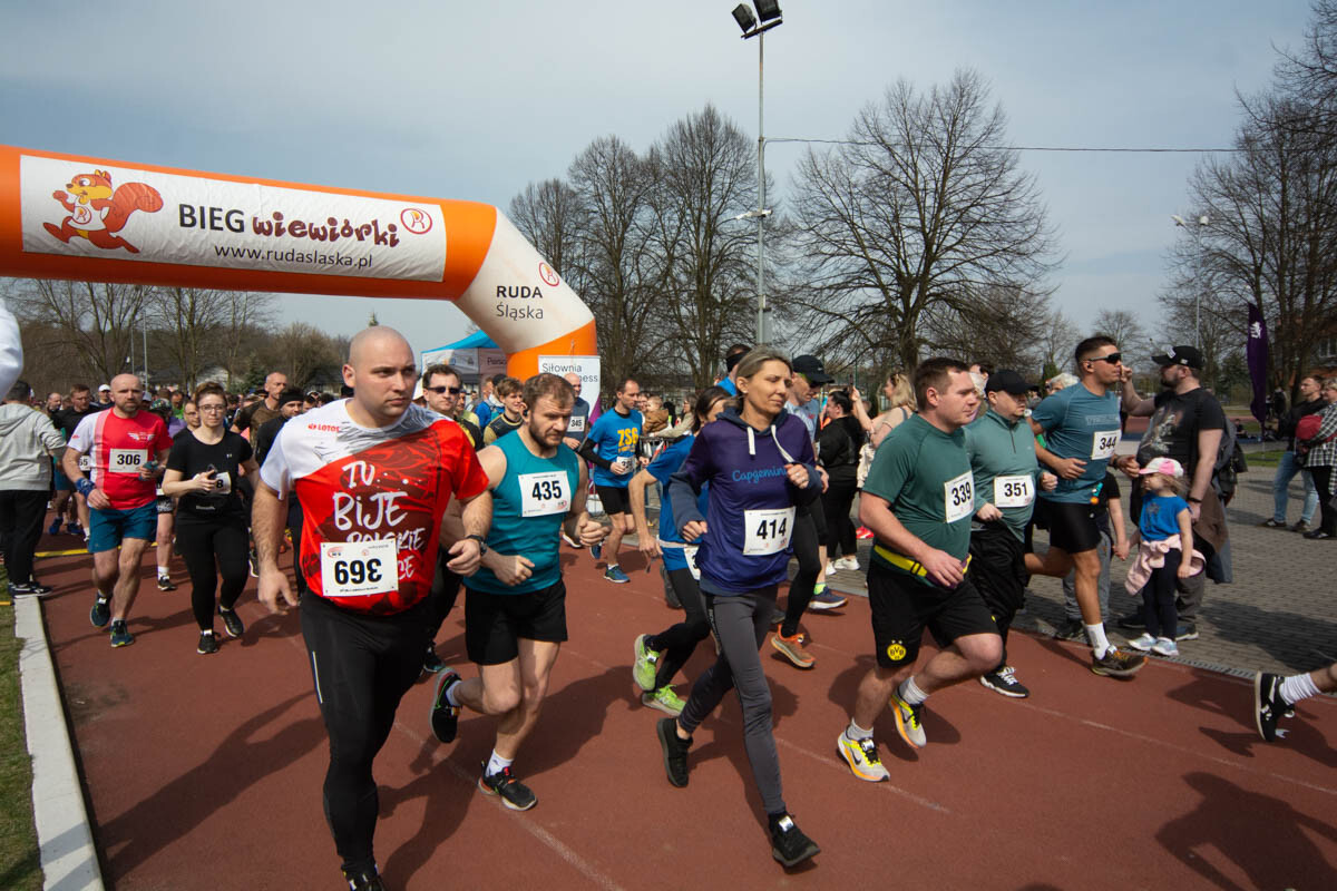 Za nami jubileuszowy "Bieg Wiewiórki" w Rudzie Śląskiej / fot. Krzysztof Faber