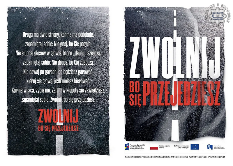 Kampania społeczna „Zwolnij, bo się przejedziesz”