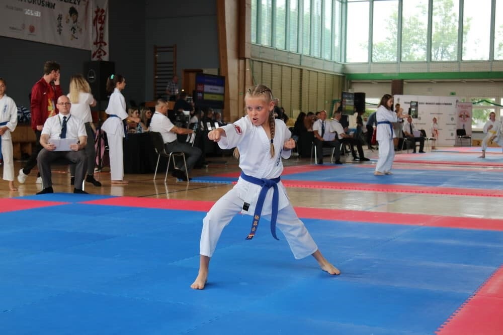 Ponad 300 zawodników z 28 klubów ze Śląska oraz z Czech rywalizowało w Rudzie Śląskiej. W ubiegłą sobotę w hali Miejskiego Ośrodka Sportu i Rekreacji w Halembie odbył się VII Puchar Śląska Dzieci i Młodzieży Karate Kyokushin. Karatecy sprawdzili swoje siły w konkurencjach kata i kumite. 

fot. UM Ruda Śląska