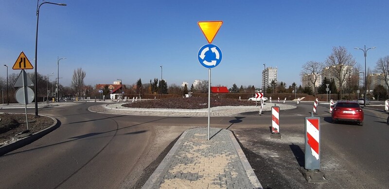 Kiedy zakończy się budowa ronda u zbiegu ulic Wolności, Magazynowej i Brańskiego?