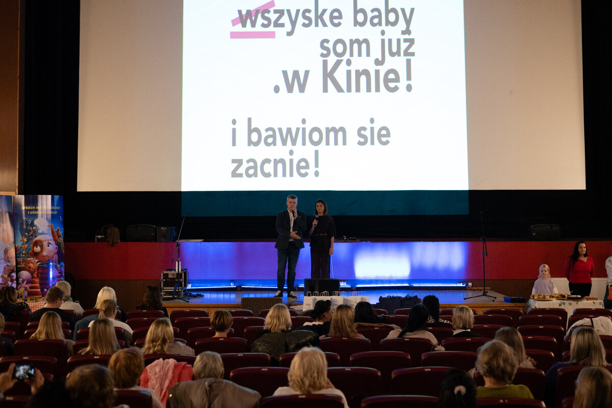 Kino dla Kobiet w Rudzie Śląskiej. / fot. Marek Faber