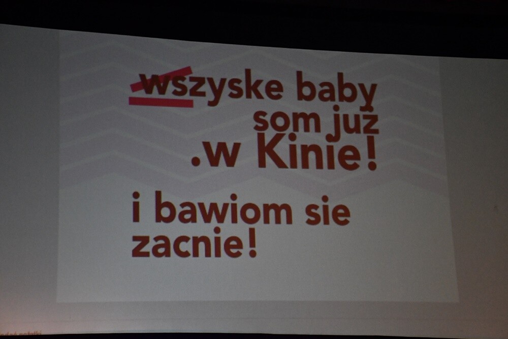 Kino dla Kobiet w Rudzie Śląskiej. / fot. Jacek Knapik