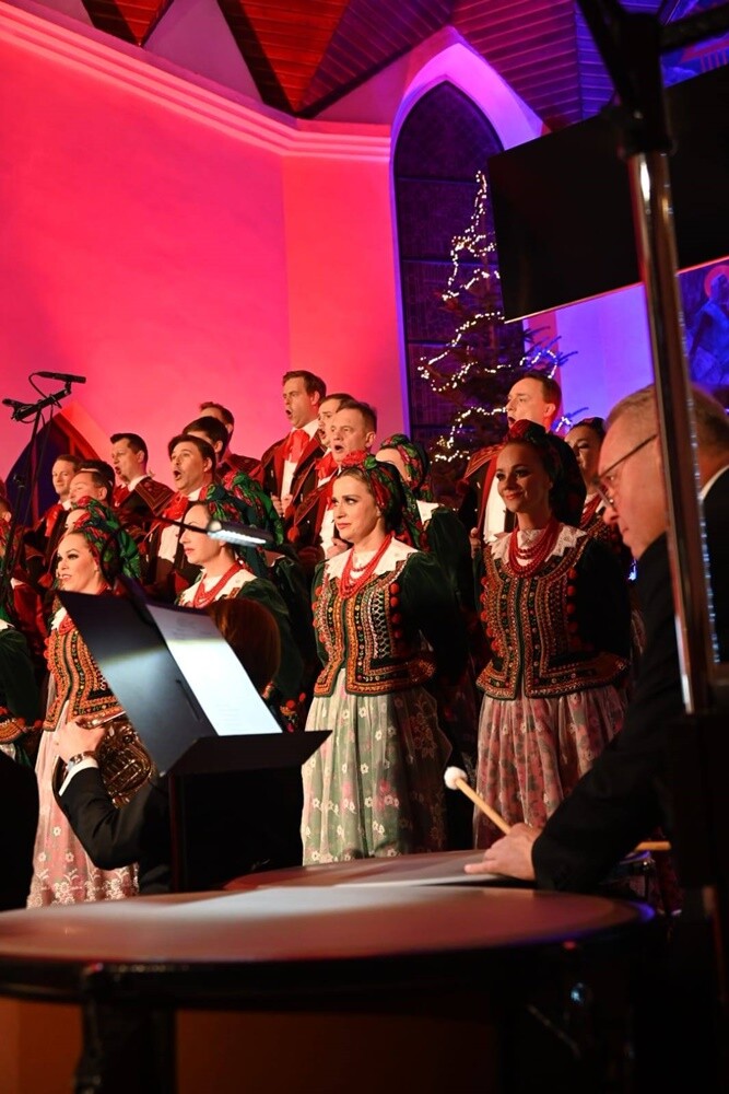 Kolędowanie z Zespołem Pieśni i Tańca „Śląsk” w Bielszowicach. / fot. UM Ruda Śląska