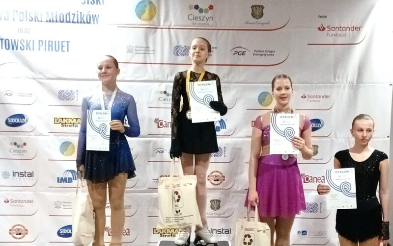 Kolejne podium dla Alicji Kmiecik. Młoda łyżwiarka z tytułem mistrza Polski!