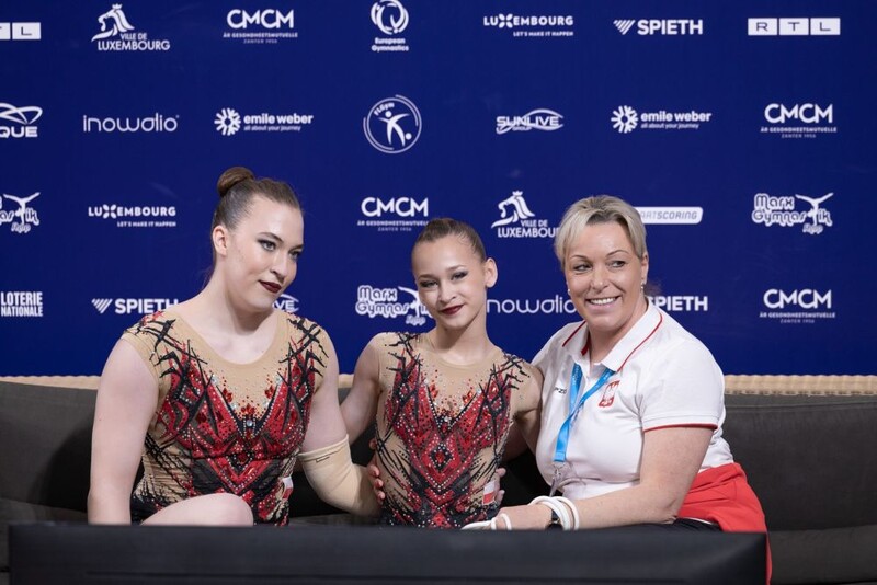 Kolejne sukcesy akrobatek na Mistrzostwach Europy!