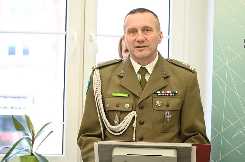 Komendant Placówki Straży Granicznej w Rudzie Śląskiej przeszedł na emeryturę