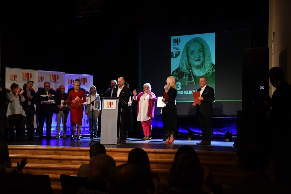 Komitet Wyborców Michała Pierończyka. / fot. Jacek Knapik