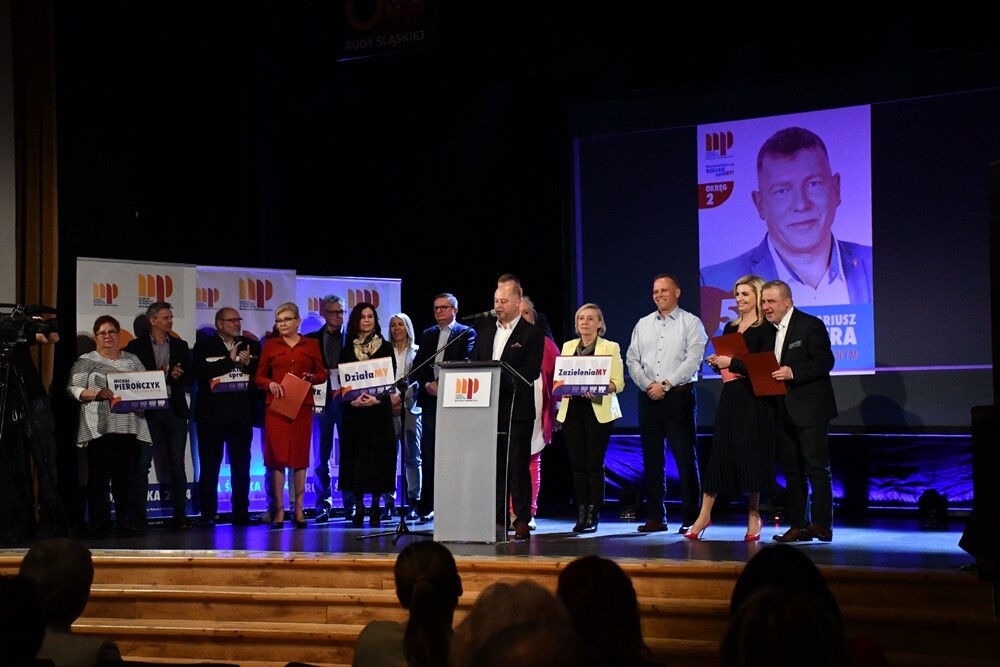 Komitet Wyborców Michała Pierończyka. / fot. Jacek Knapik