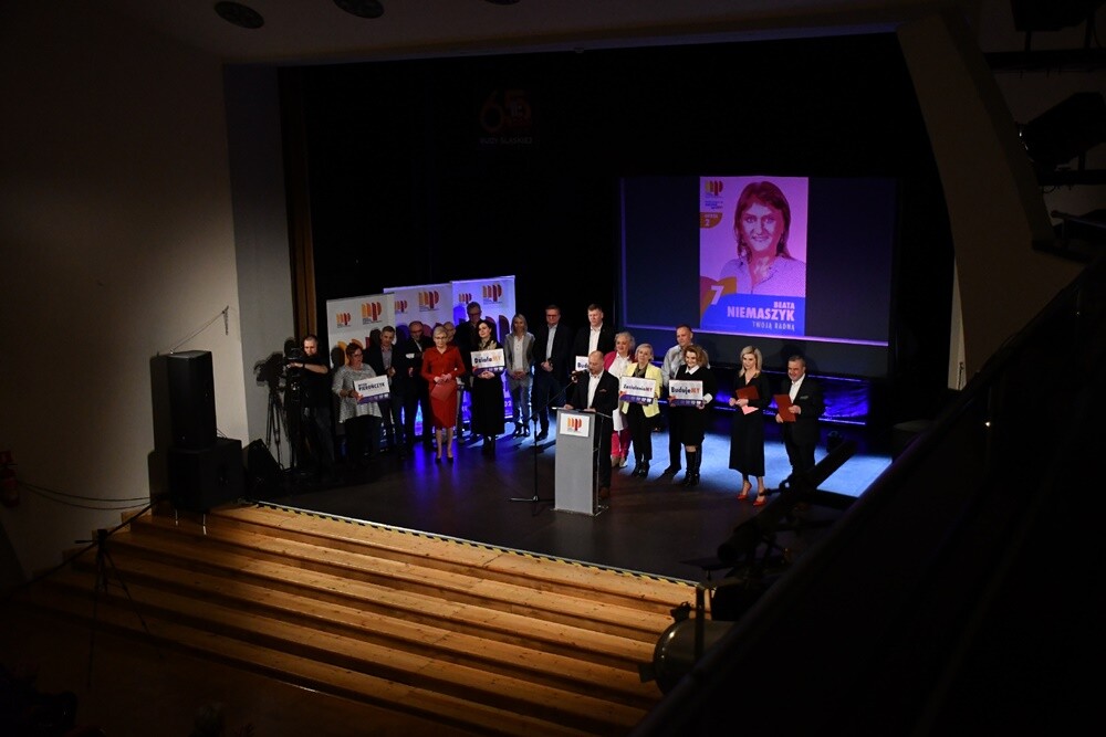 Komitet Wyborców Michała Pierończyka. / fot. Jacek Knapik