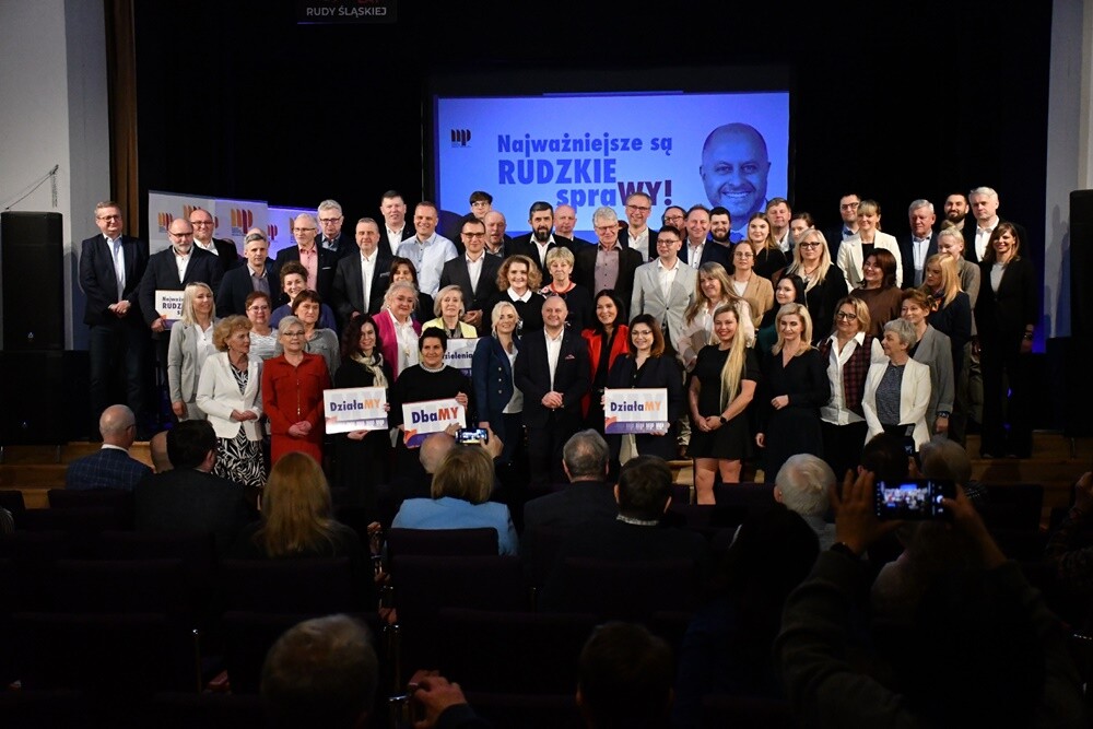 Komitet Wyborców Michała Pierończyka. / fot. Jacek Knapik